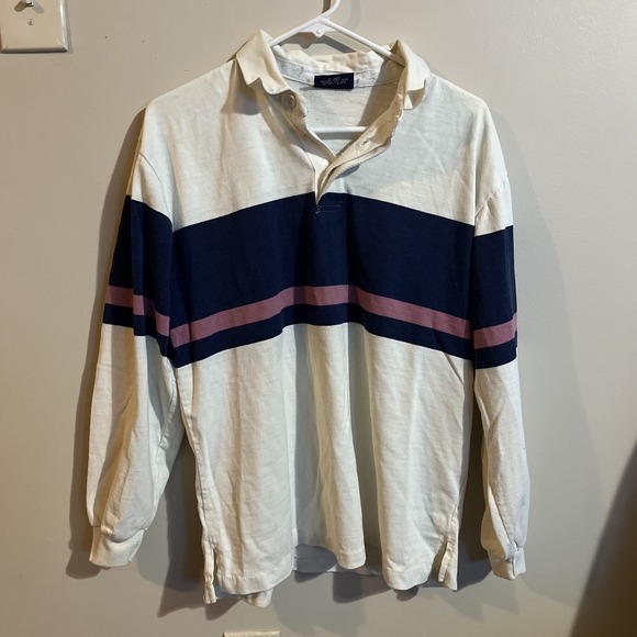 Dee Cee Other - Dee Care Long Sleeve Rugby Polo Large